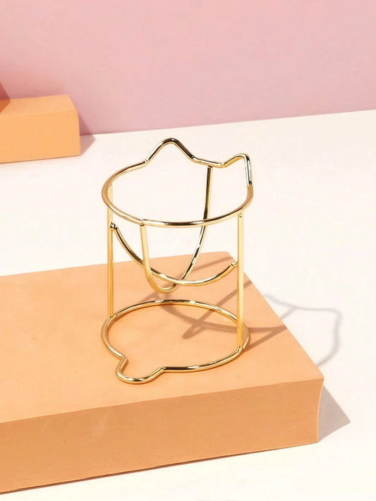 Stainless Steel Beauty Egg Drying Rack – Metal Sponge Holder Stand