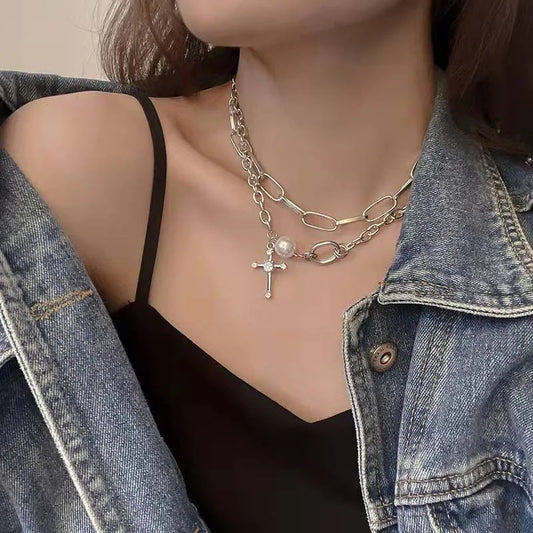 Cross Symphony Necklace
