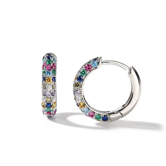 Opulent Oasis Hoops
