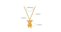 Wildwood Bear Charm necklace.