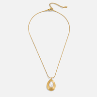 18k gold  Camila Teardrop Necklace