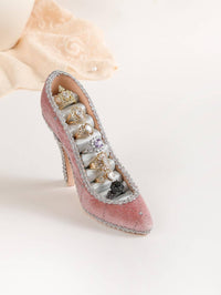 High Heel Jewelry Organizer – Elegant Ring & Earring Display Stand
