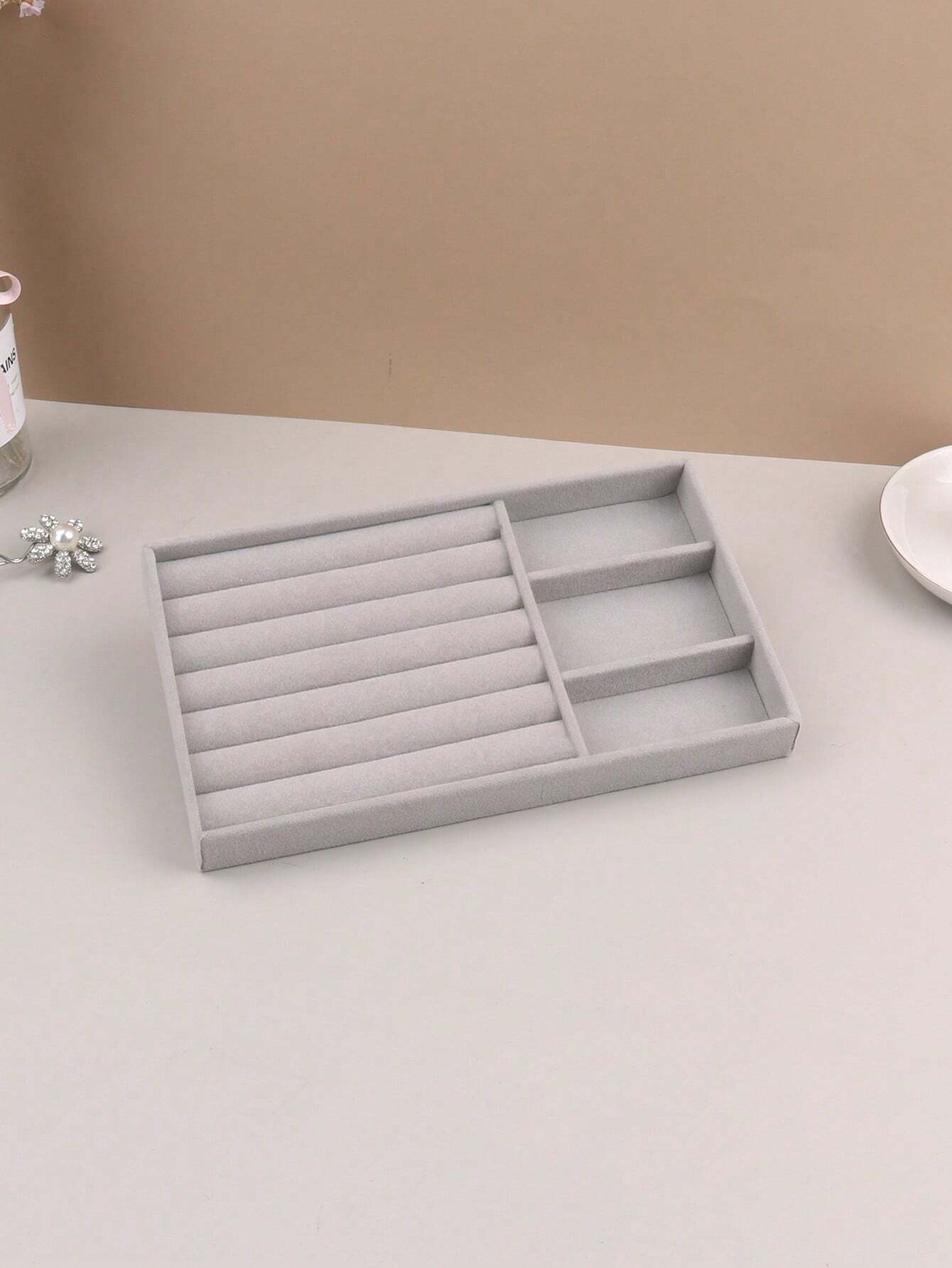 3-Layer Acrylic Jewelry Organizer Box – Necklace, Earrings & Ring Storage
