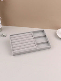3-Layer Acrylic Jewelry Organizer Box – Necklace, Earrings & Ring Storage