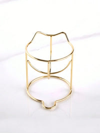 Stainless Steel Beauty Egg Drying Rack – Metal Sponge Holder Stand