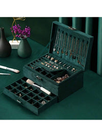 Jewelry Box – Multi-Drawer Storage Organizer for Rings, Earrings, Necklaces & Bracelets