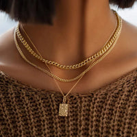 Bolted Brilliance Chain Lariat