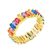 Harmony Hues Baguette Ring