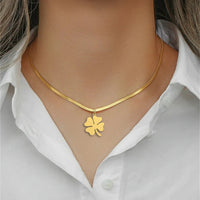 Four-Leaf Clover Necklace