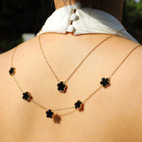 Blossom Noir Shell Choker