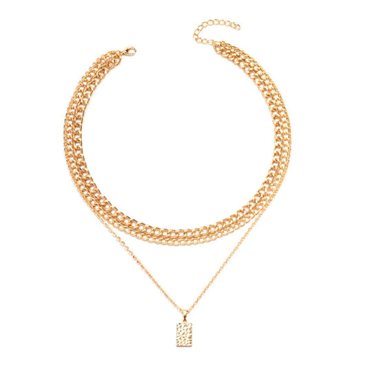 Bolted Brilliance Chain Lariat