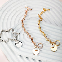 Full Heart Toggle Bracelet