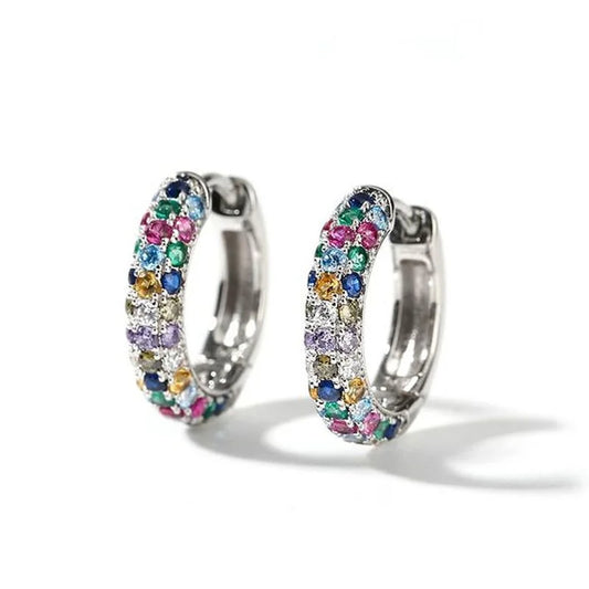 Opulent Oasis Hoops
