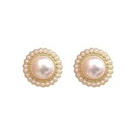 Bohemian Pearl Studs