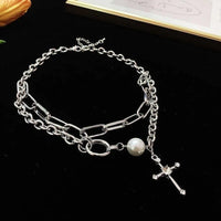 Cross Symphony Necklace