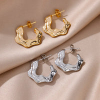 Hailey Gold Earrings –  Gold-Plated Jewelry