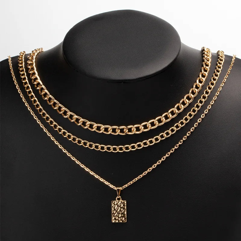 Bolted Brilliance Chain Lariat