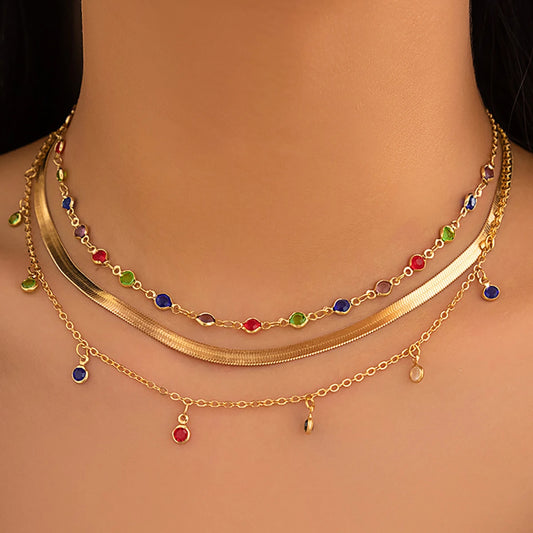 Sunny Stones Necklace Set