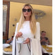 Large Lotus Leaf Sleeve Dress