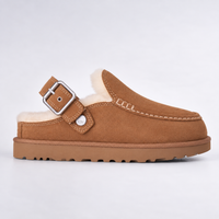 Women’s UGG Goldenstar Evelina suede buckle clogs - view 5