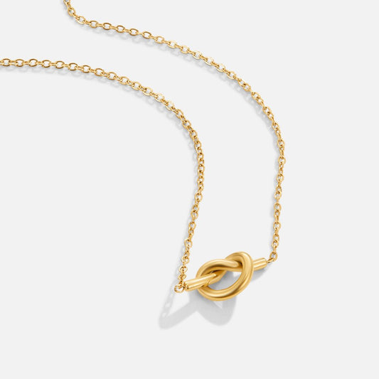 18K Gold Adela Knot Necklace