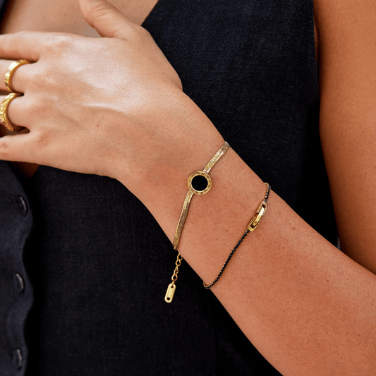 18K Azalea Snake Chain Bracelet