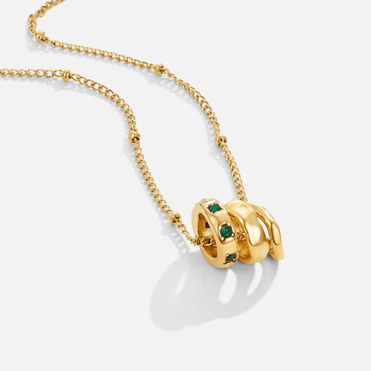 18K Camilla Pendant Necklace – Effortless Elegance in Gold