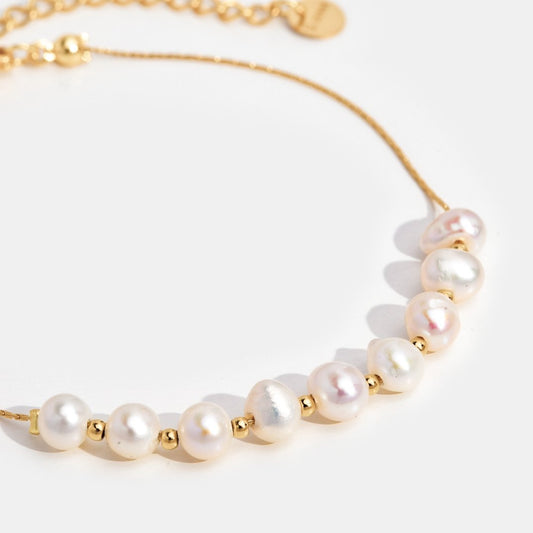 18K EVA FRESHWATER PEARL BRACELET