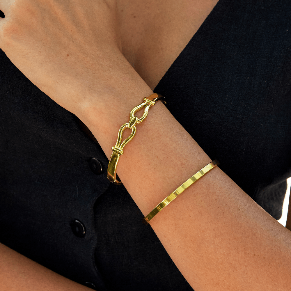 18K Gold Felicity Bangle