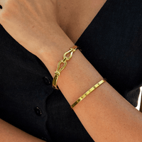 18K Gold Felicity Bangle