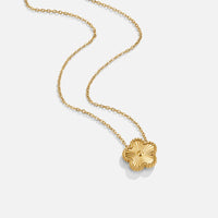 18K Plated Lucky Charm Pendant, Elegant Women’s Jewellery