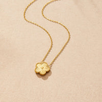 18K Plated Lucky Charm Pendant, Elegant Women’s Jewellery
