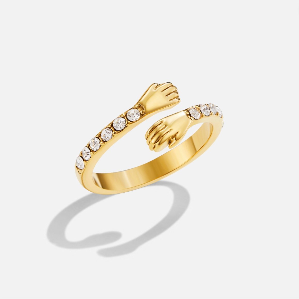 Hug Me Forever 18k Gold Ring