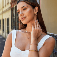 Juni Layered Hoop Earrings – Elegant Gold Hoop Earrings