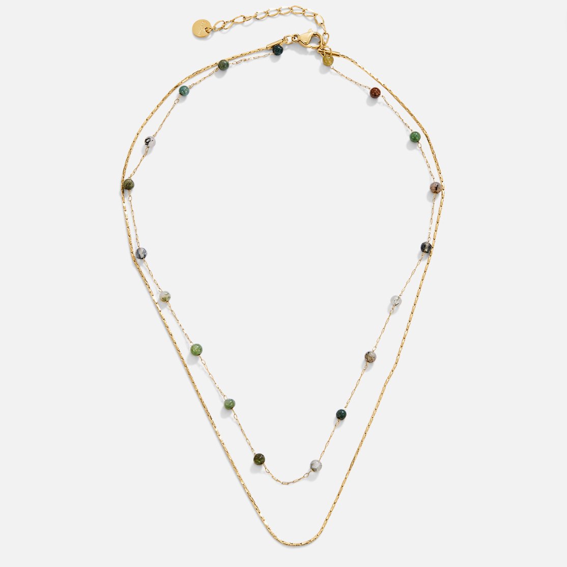 18K Gold Layered Alana Stone Necklace