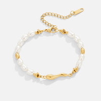 18K Gold Lovina Freshwater Pearl Bracelet