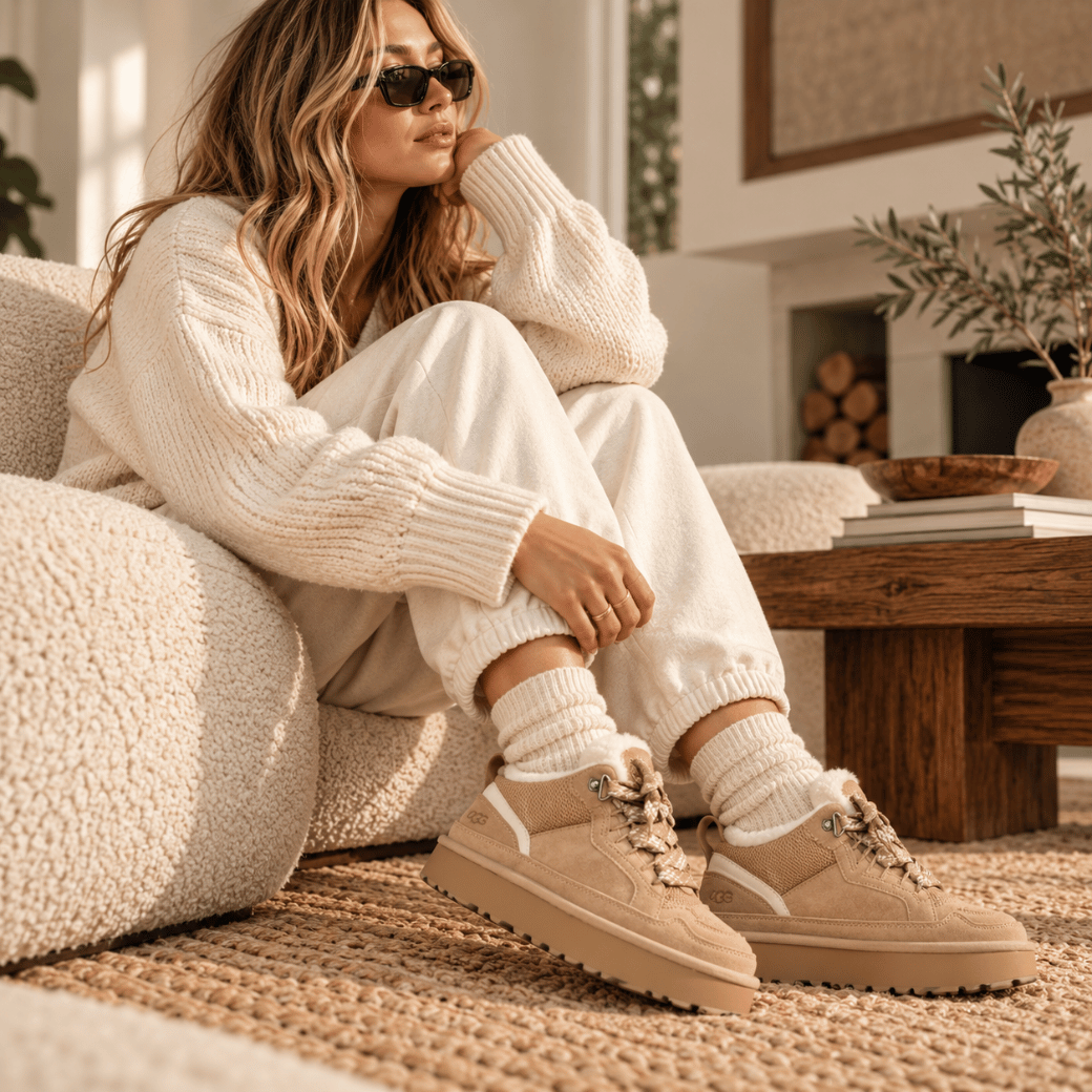 Lowmel Trainer in Sand – view 19
