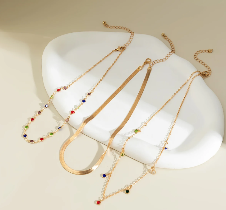 Sunny Stones Necklace Set