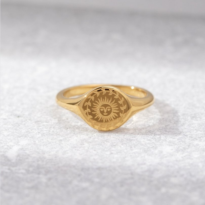 18K Gold Summer Solstice Ring