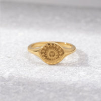 18K Gold Summer Solstice Ring