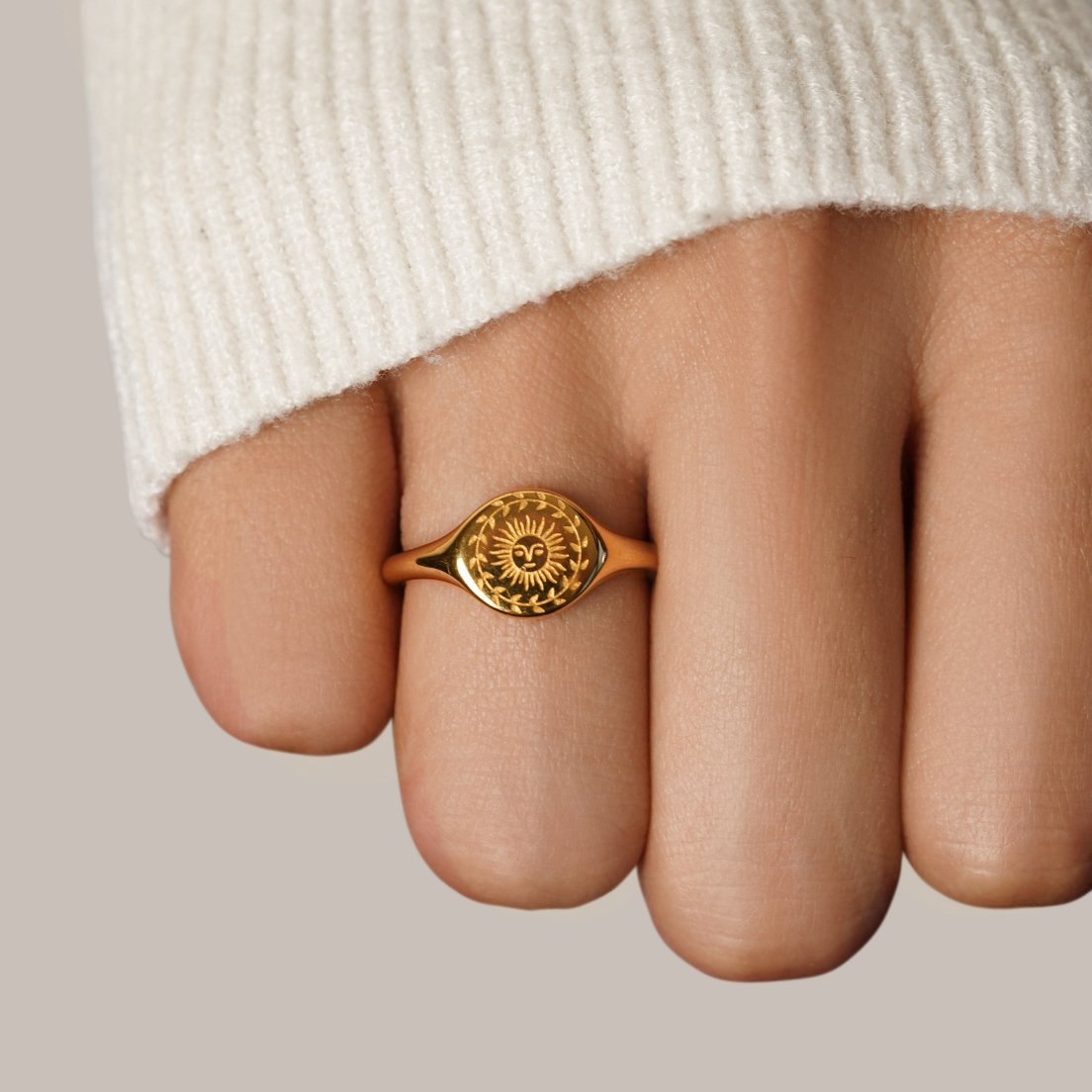 18K Gold Summer Solstice Ring