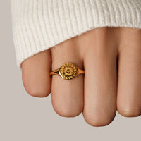 18K Gold Summer Solstice Ring