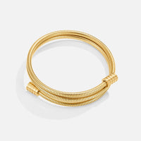 18K Gold Twisted Bracelet