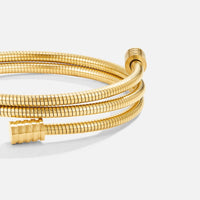 18K Gold Twisted Bracelet